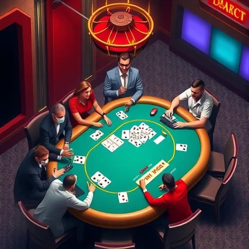 Bàn Baccarat live casino 32win3 với dealer thật phát sóng trực tiếp cho người chơi Việt Nam